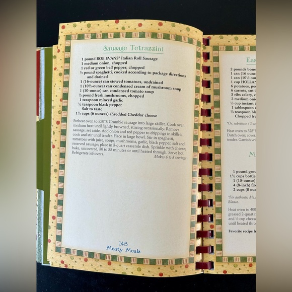 Debbie Mumm 3 In 1 Cookbook Spiral Bound Cookies Casseroles Grilling HC 2006 - Picture 6 of 9